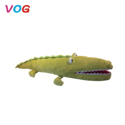 Customer life size stitch new design cute plush toy crocodile for baby toys